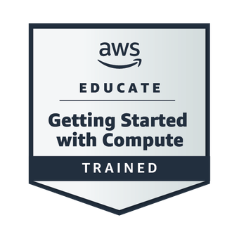 AWS Educate Getting Started with Compute - Professional certification earned by DevOps Engineer Bisman Singh